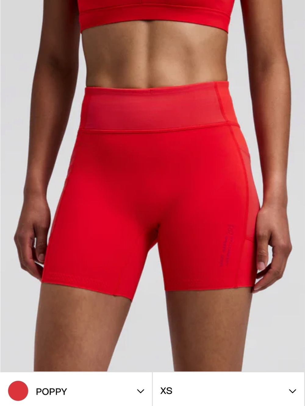 WOMEN'S VANISHER™ 5" HIGH WAIST COMPRESSION SHORTS - POPPY Bandit Running